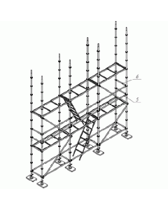 Modulinių statybinių pastolių nuoma